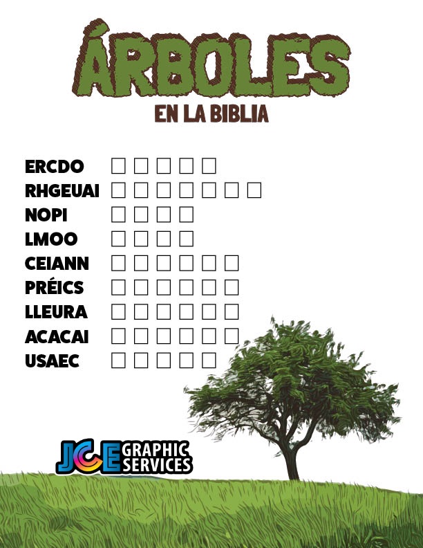Letras Revueltas - Árboles en la Biblia