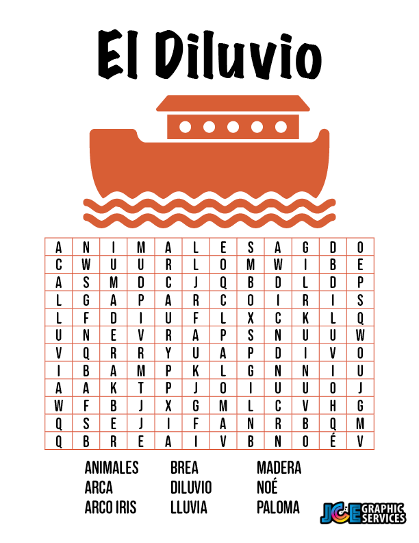 Sopa de Letras — El Diluvio